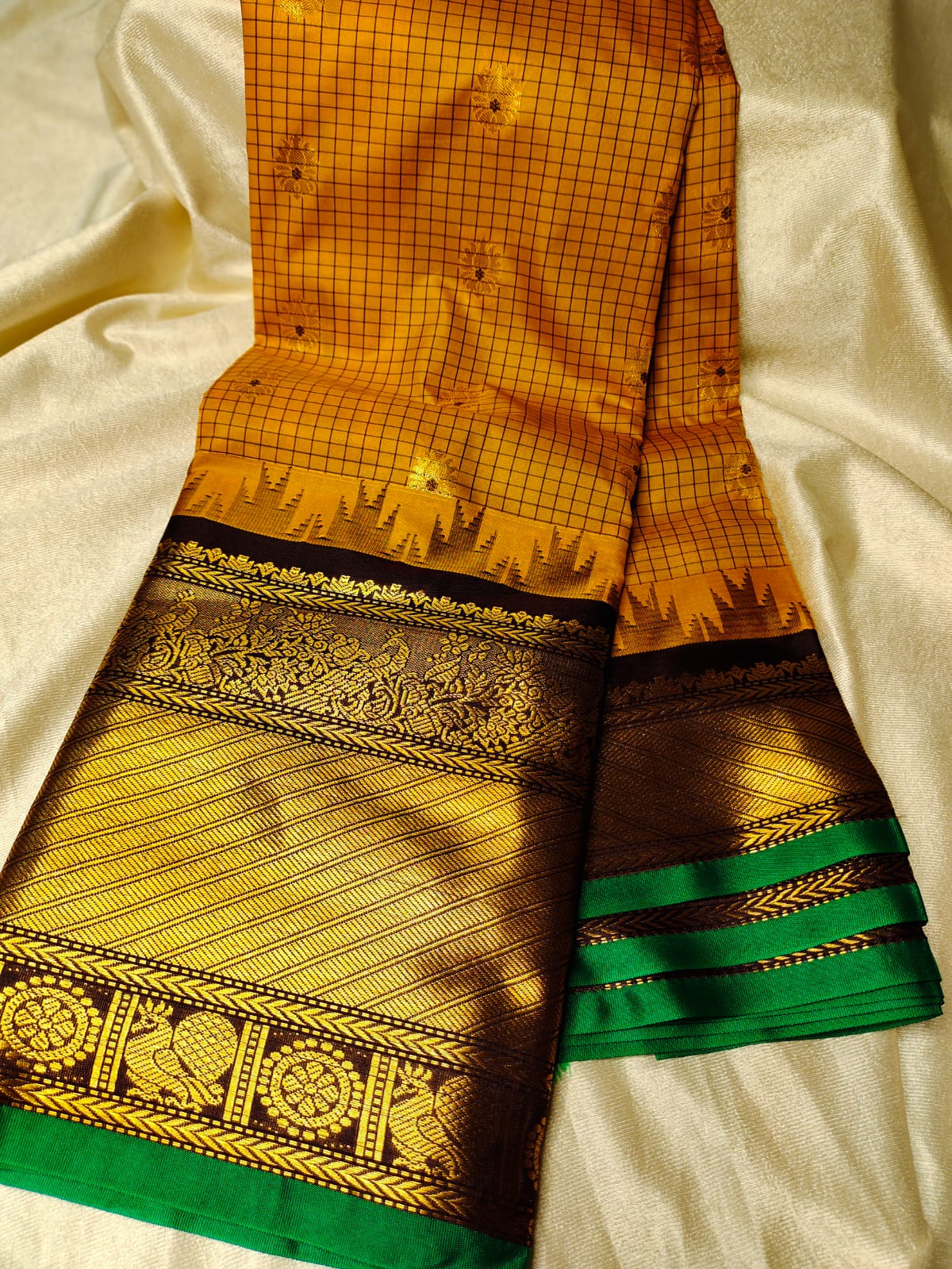 Vitange gadwal silk saree