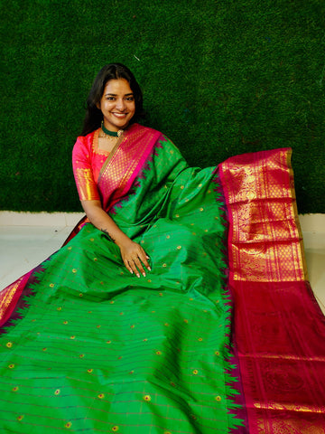 Vitange gadwal silk saree
