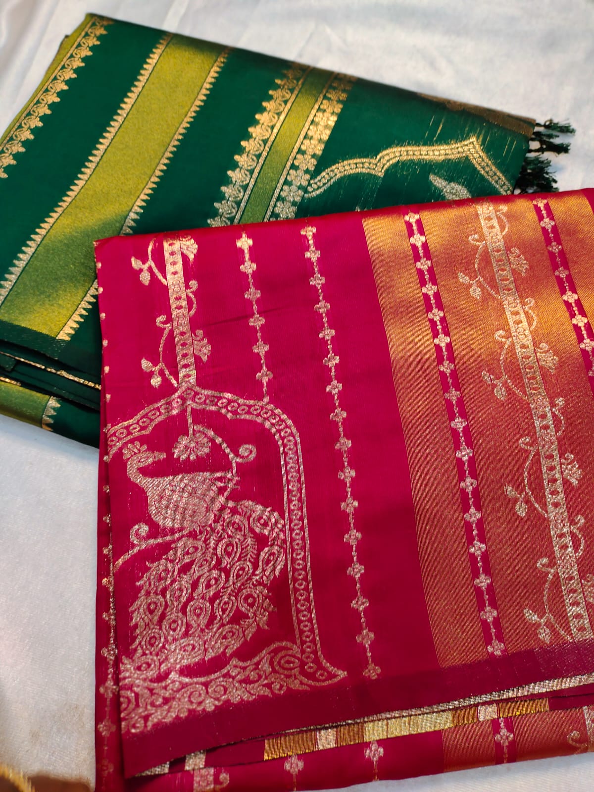 1+1 banarasi saree