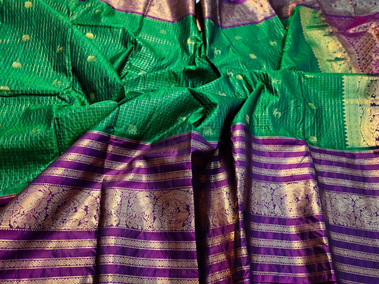 Vintage gadwal sarees