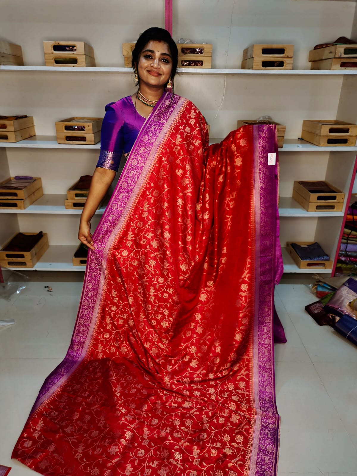 Dussehra offer saree