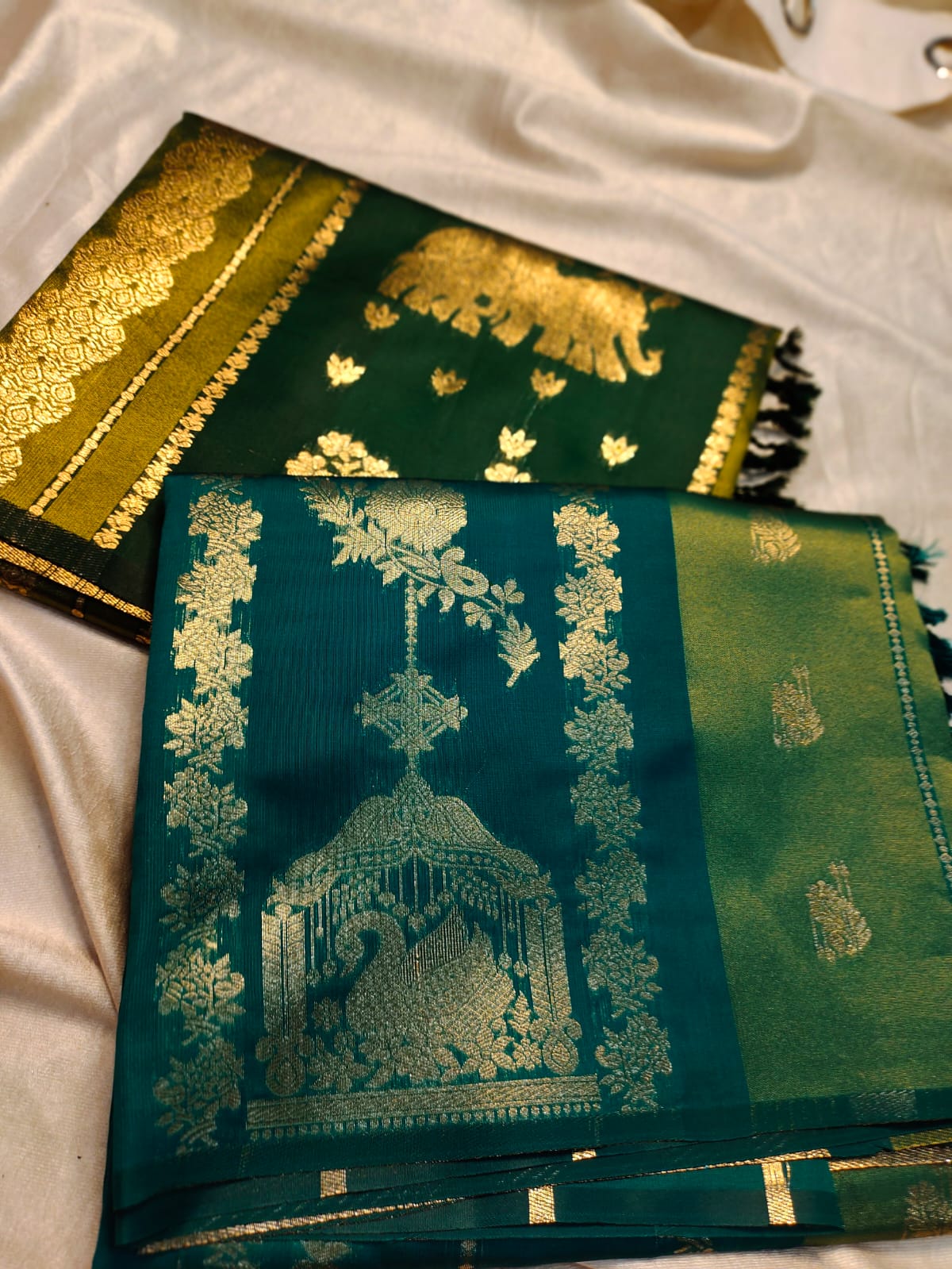 1+1 banarasi saree