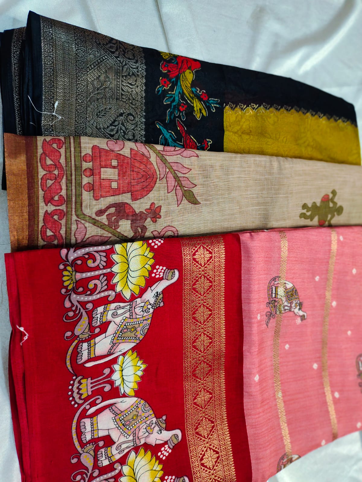 1+2 dola silk saree