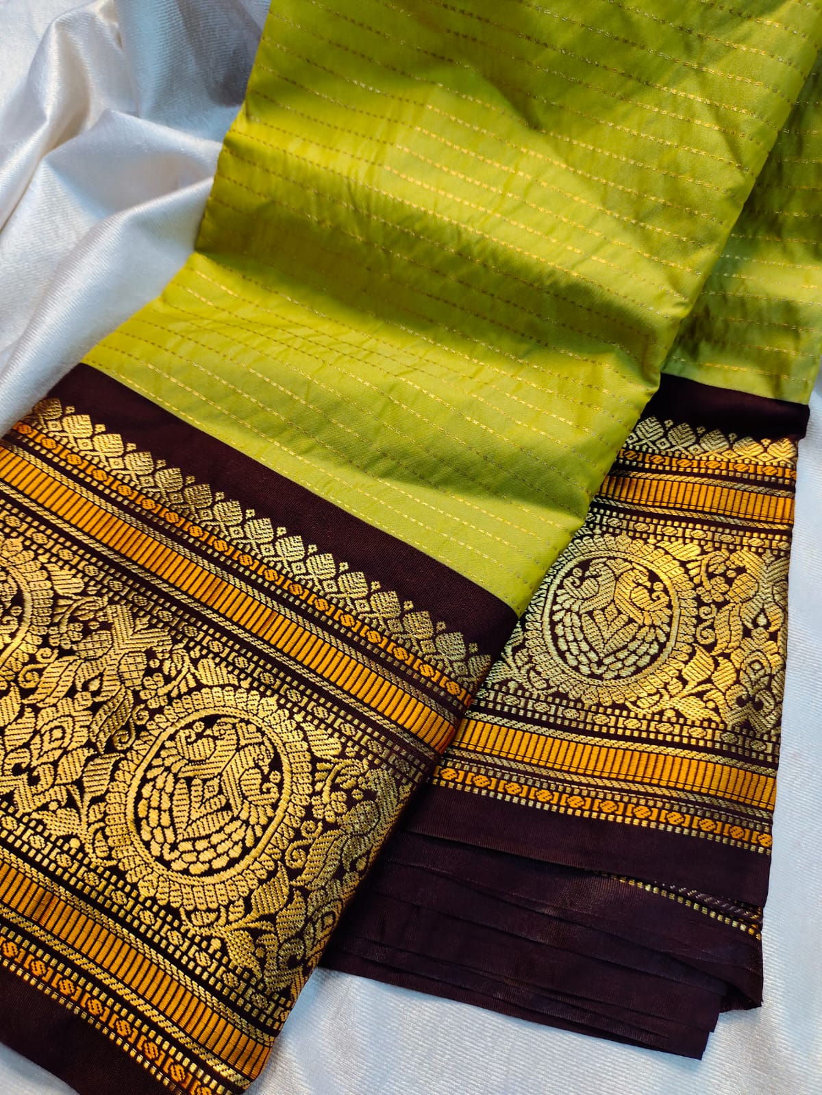 Vintage gadwal silk
