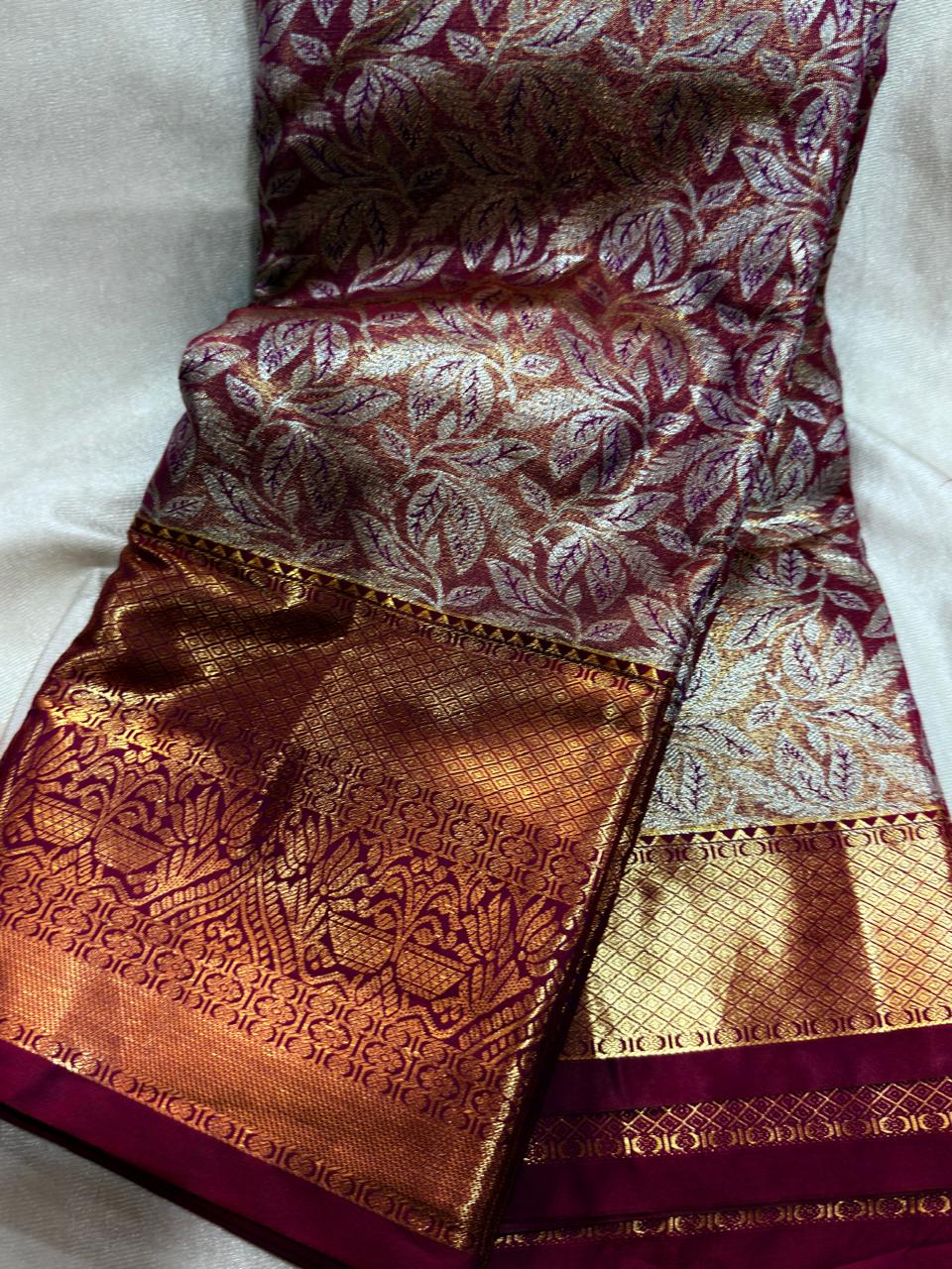 90% offer Kanchi pattu collection