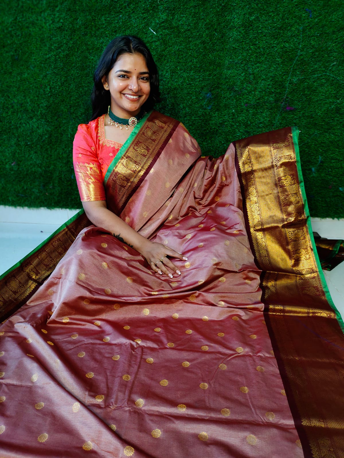 50% offer gadwal silk Saree