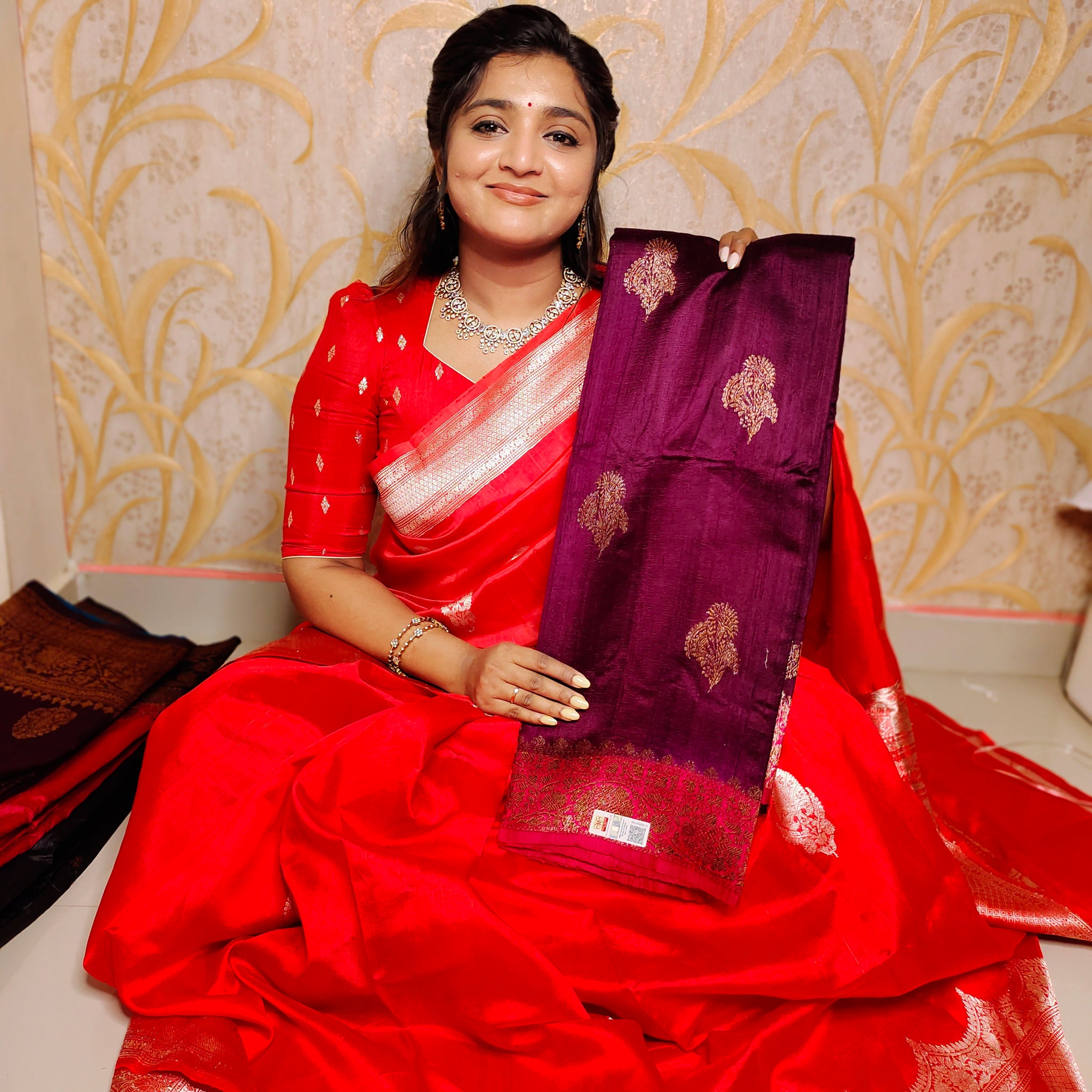 100% silk mark certified green Mango silk saree