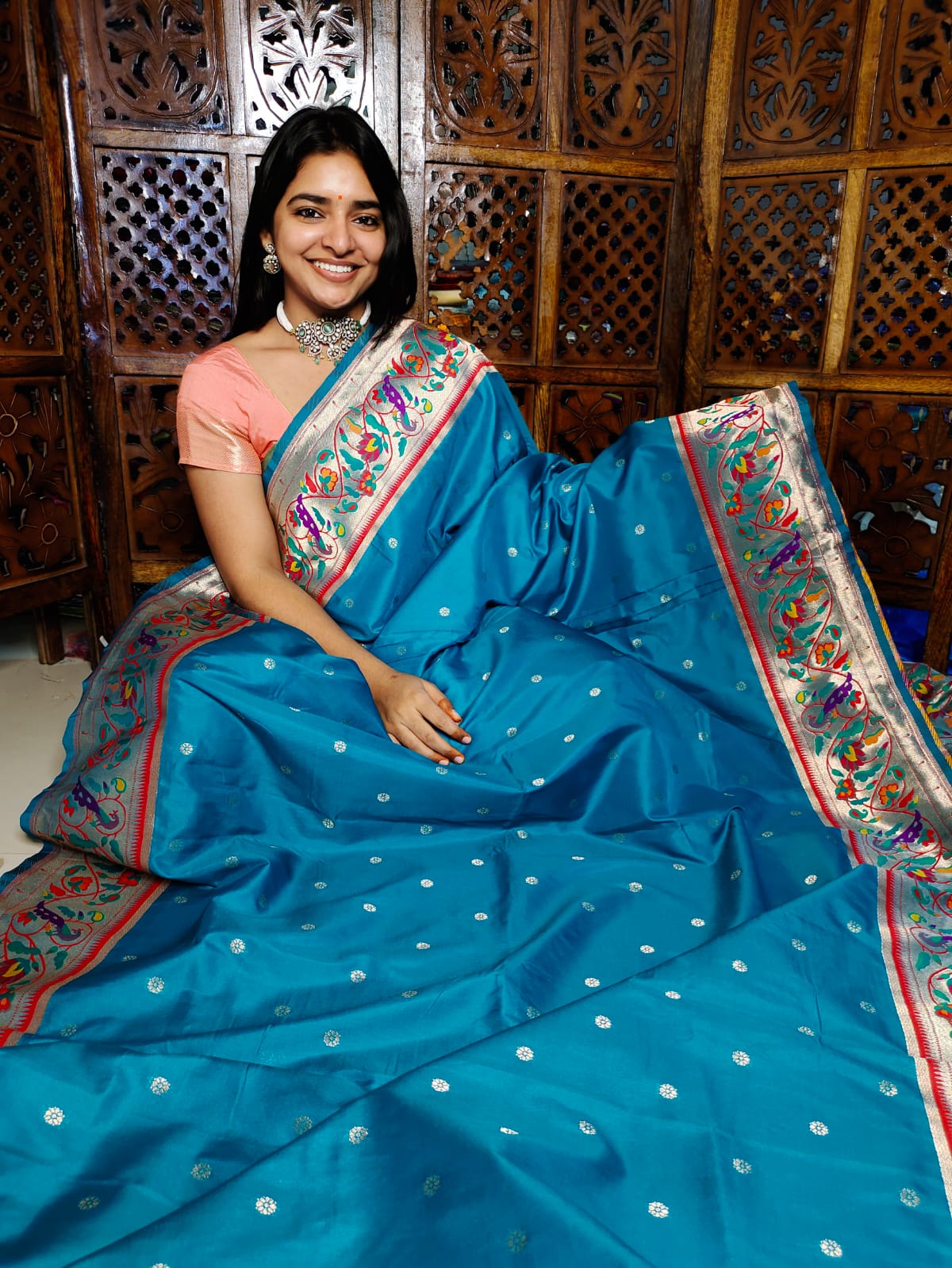 50% offer banarasi silk saree