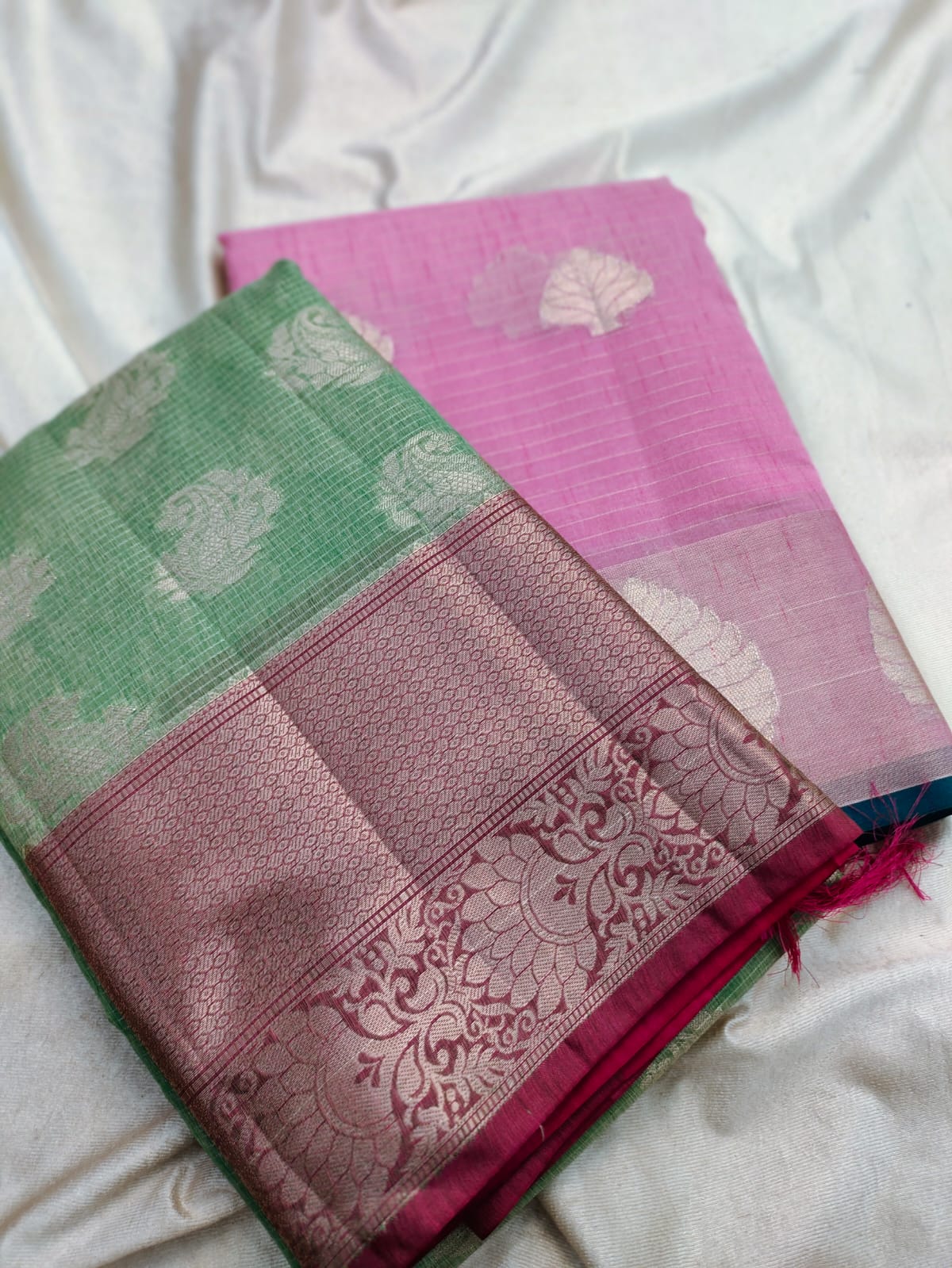 1+1 fancy saree