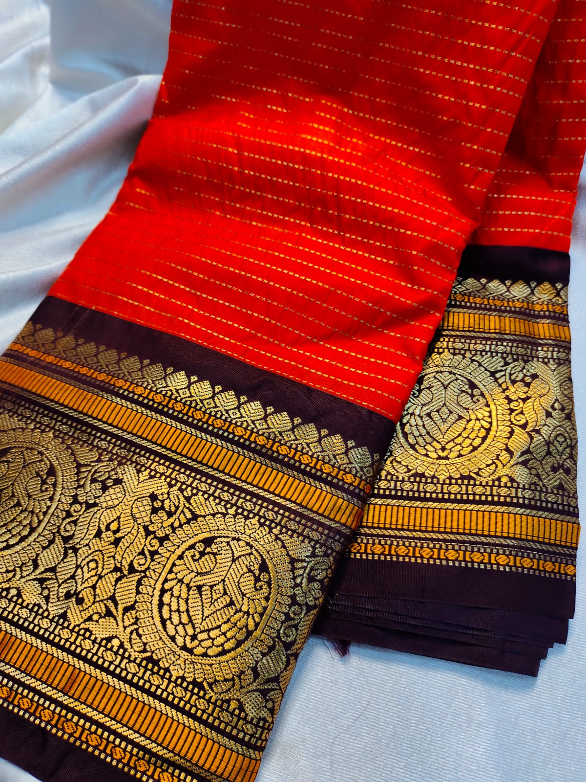 Vintage gadwal silk