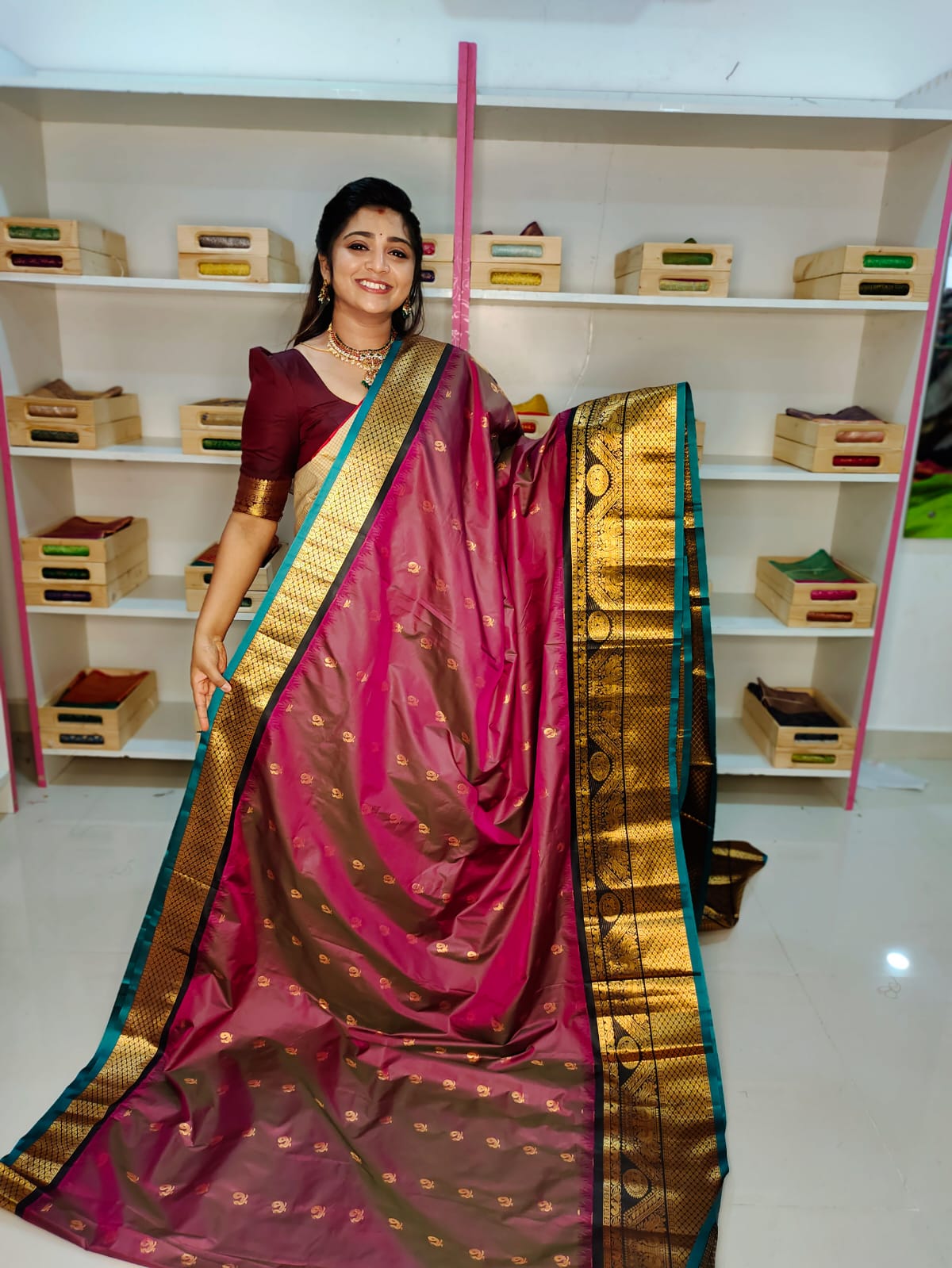 50% offer gadwal silk sarees