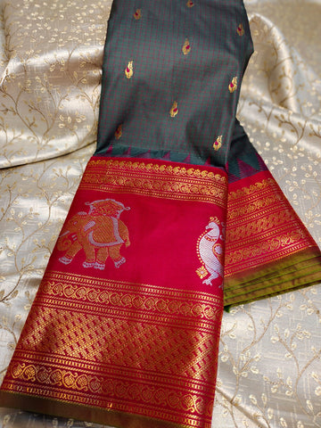 Premium gadwal silk sarees