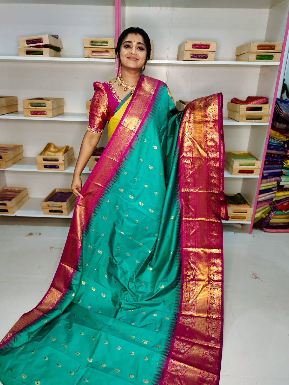Ashadam sale gadwal silk saree