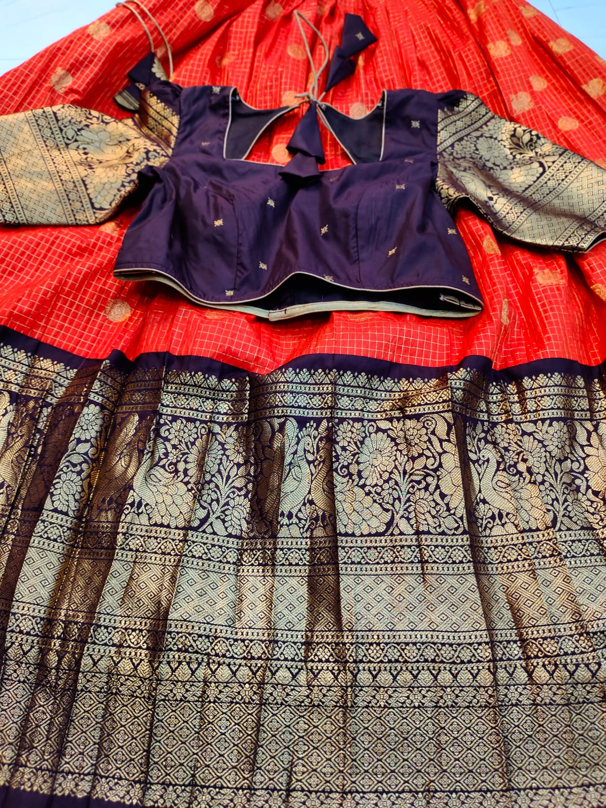 Gadwal lehangas offer