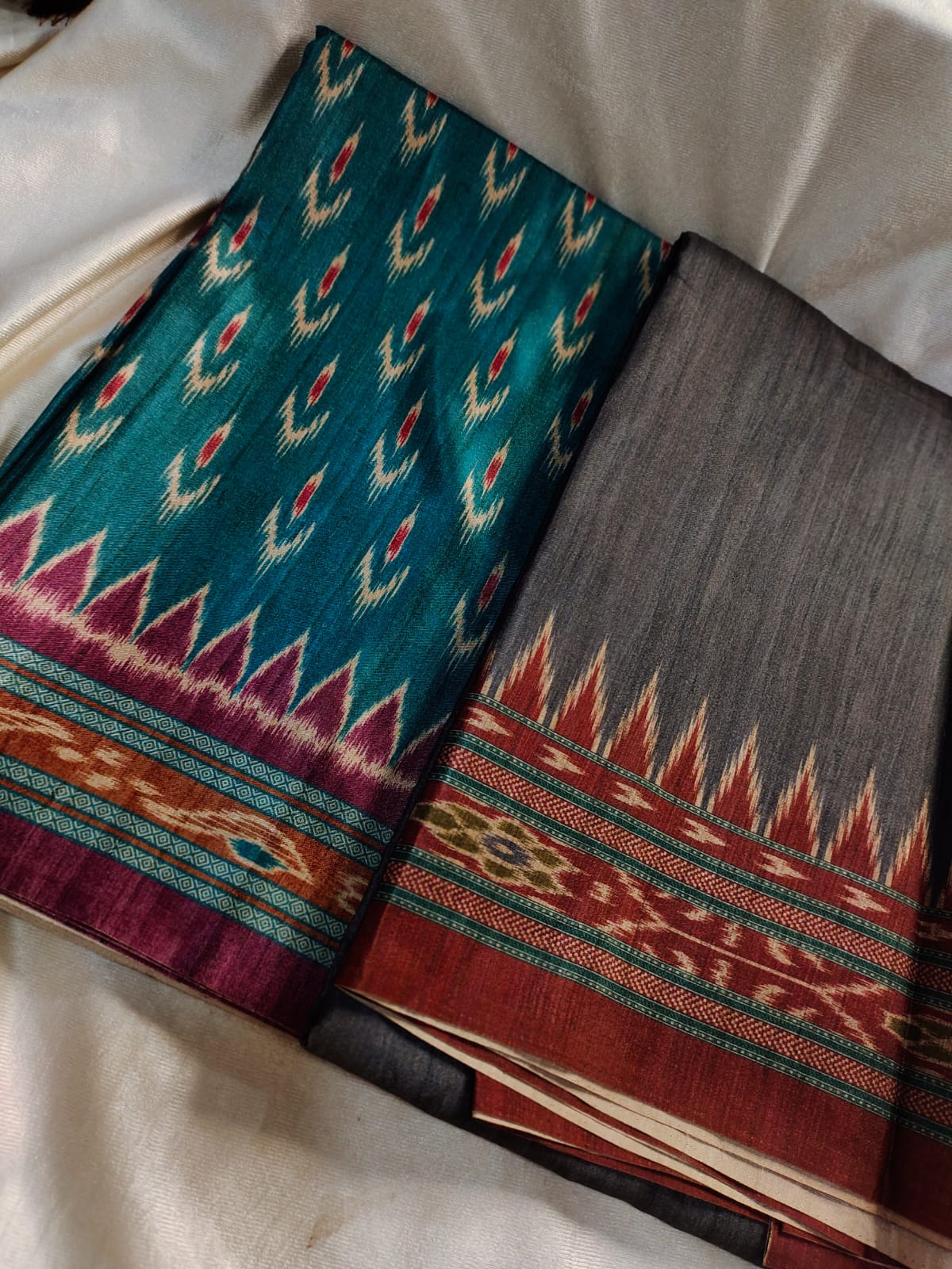 1+1 offer tussur silk