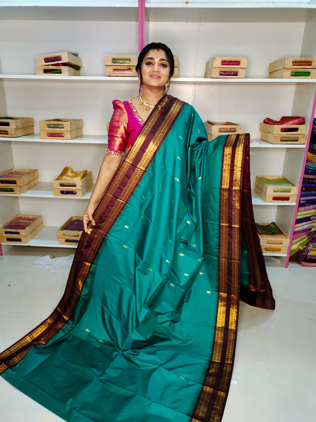 Ashadam sale gadwal silk saree