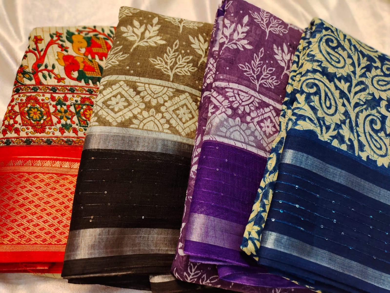 1+1 dola silk saree