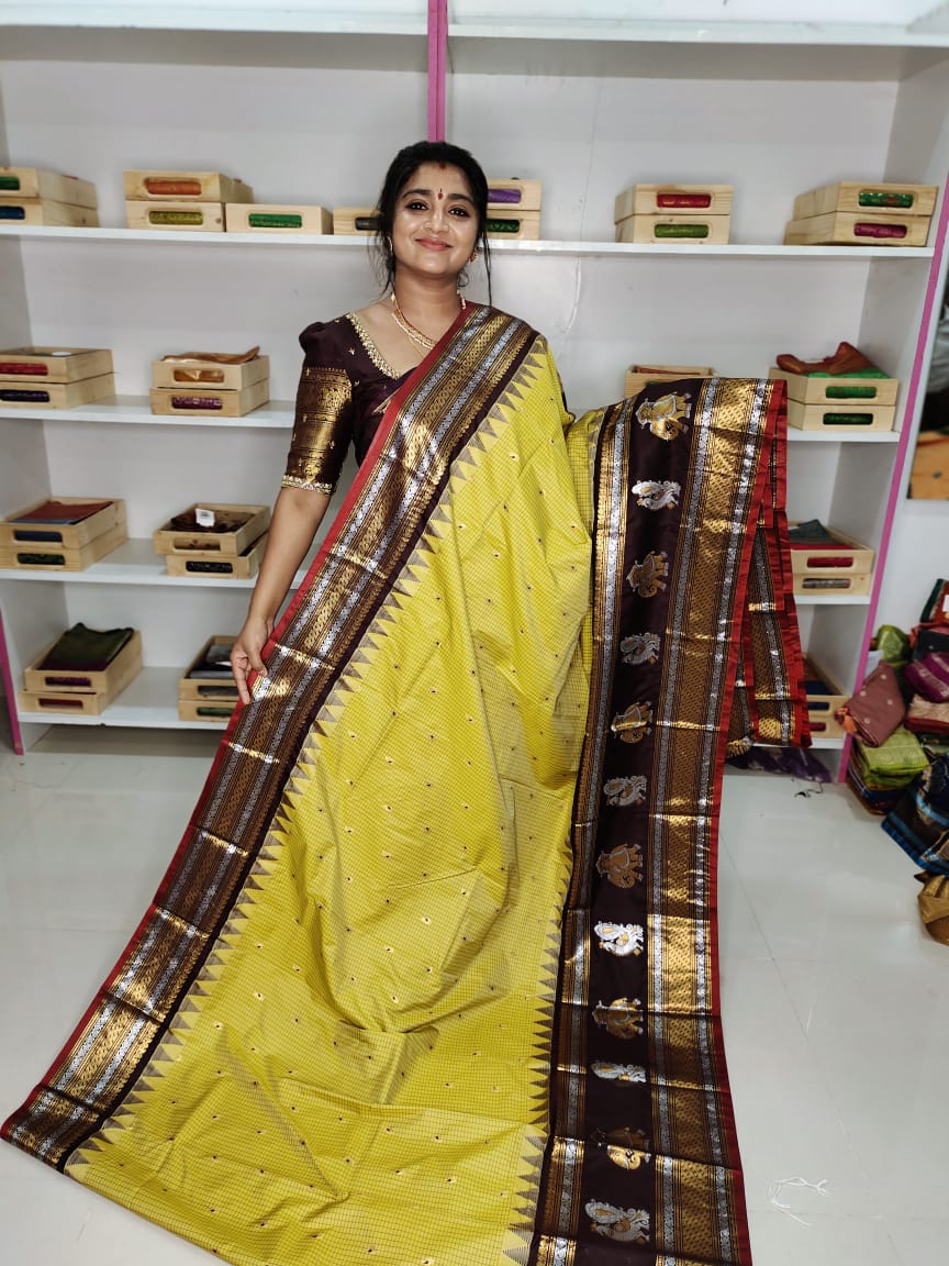 Primeme gadwal silk saree