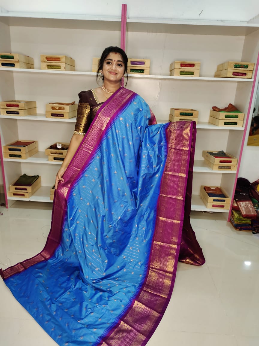 Ashadam sale gadwal silk saree