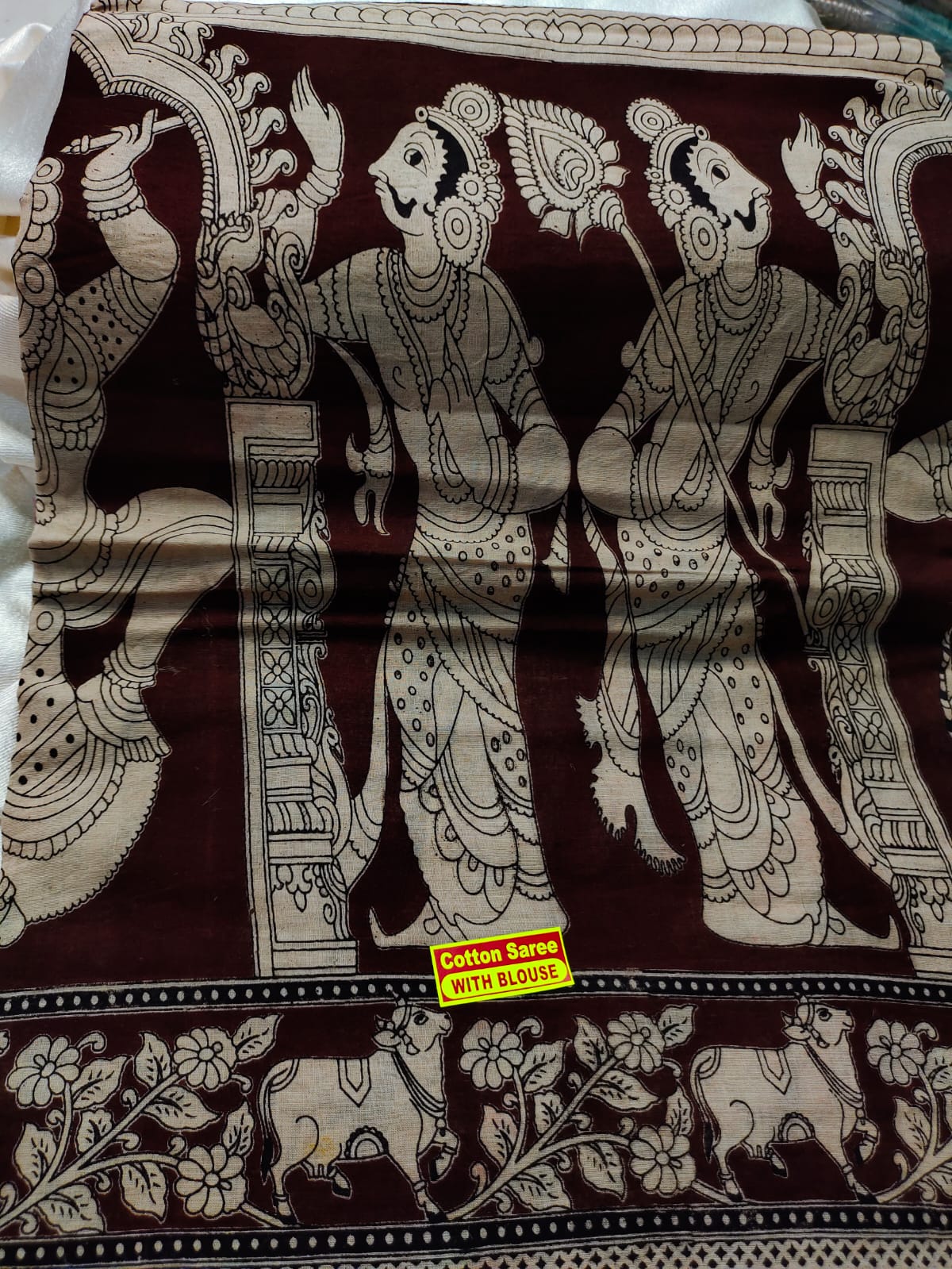 Kalamkari cotton sarees