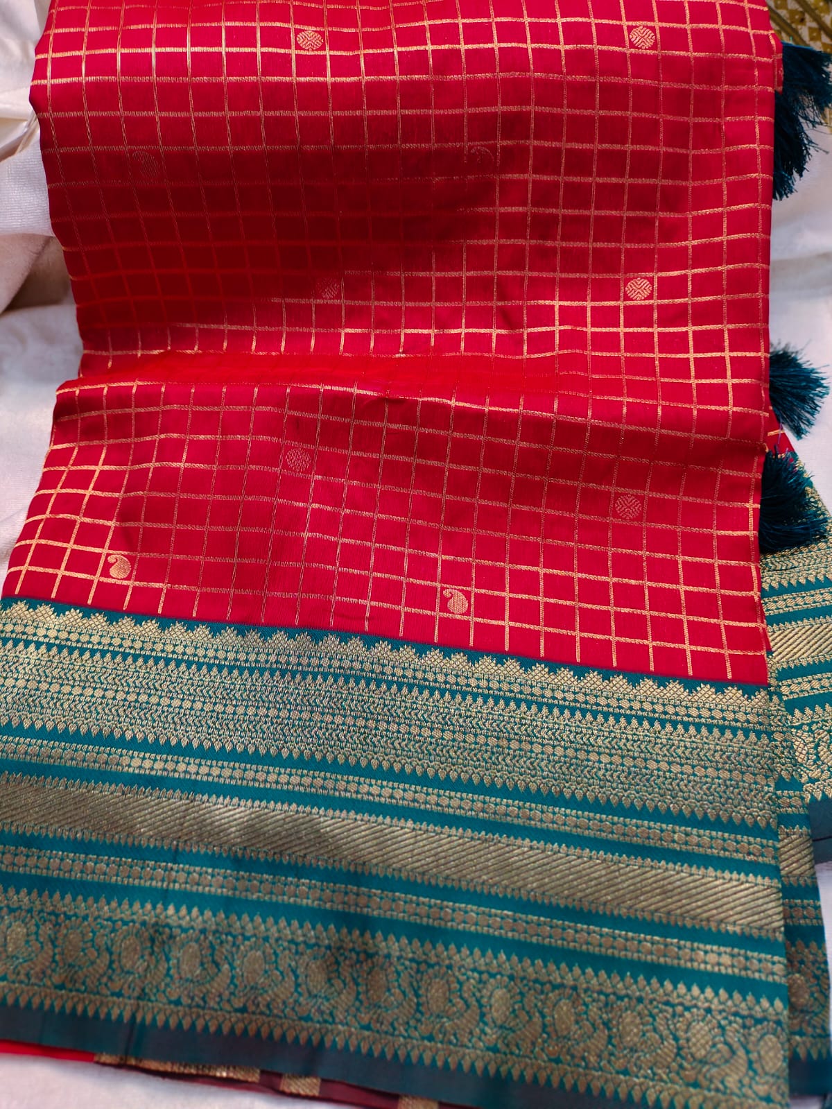 Vintage gadwal silk