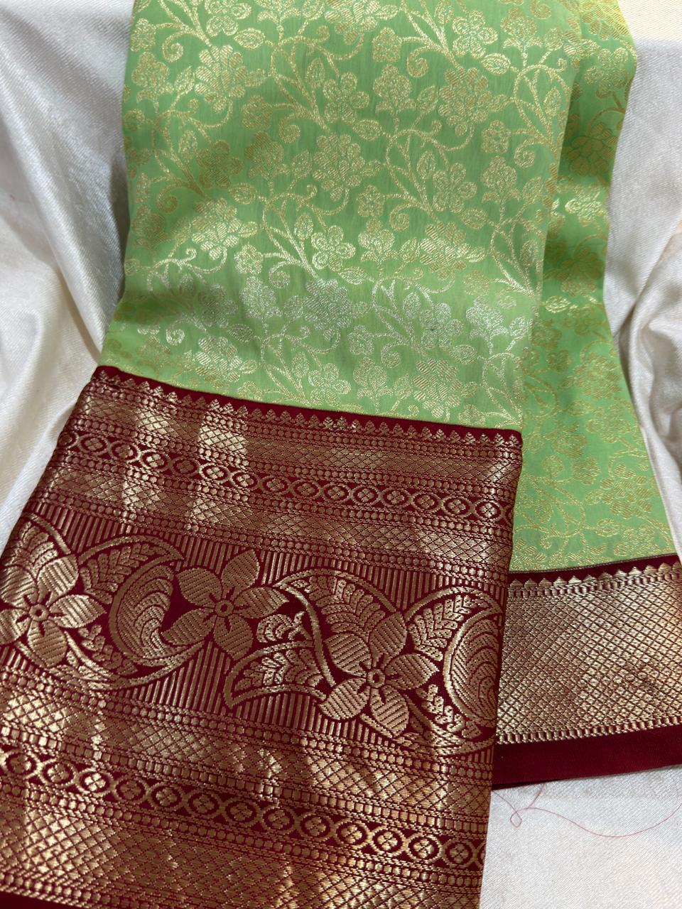 90% offer Kanchi pattu collection