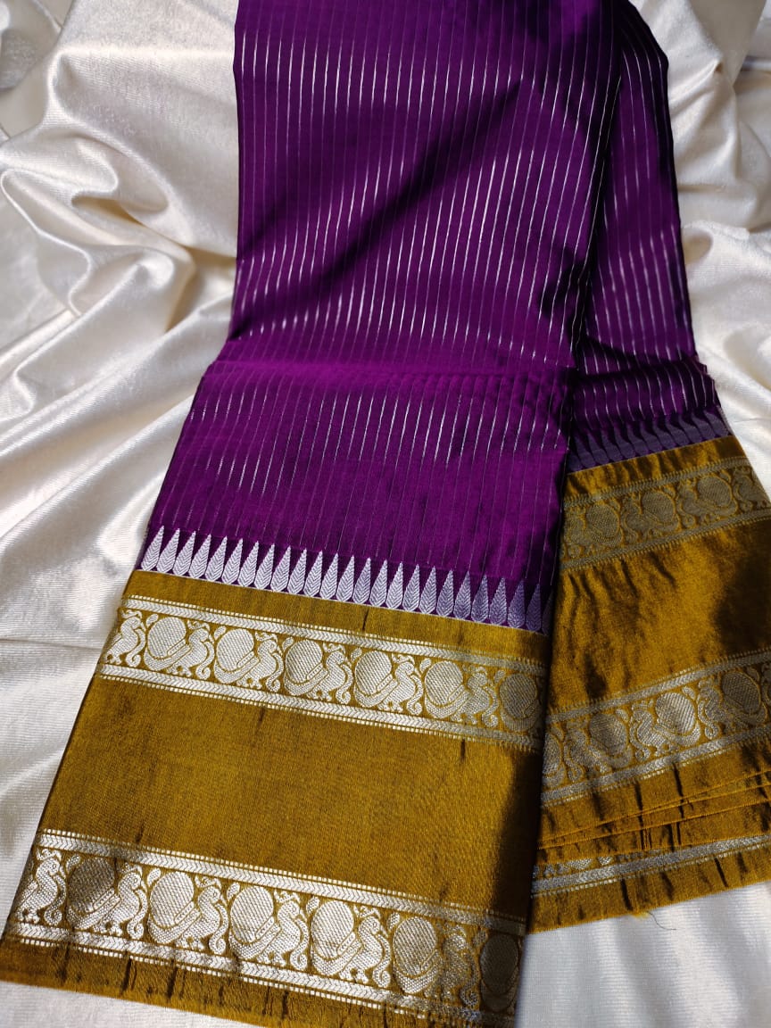 Vitange gadwal silk