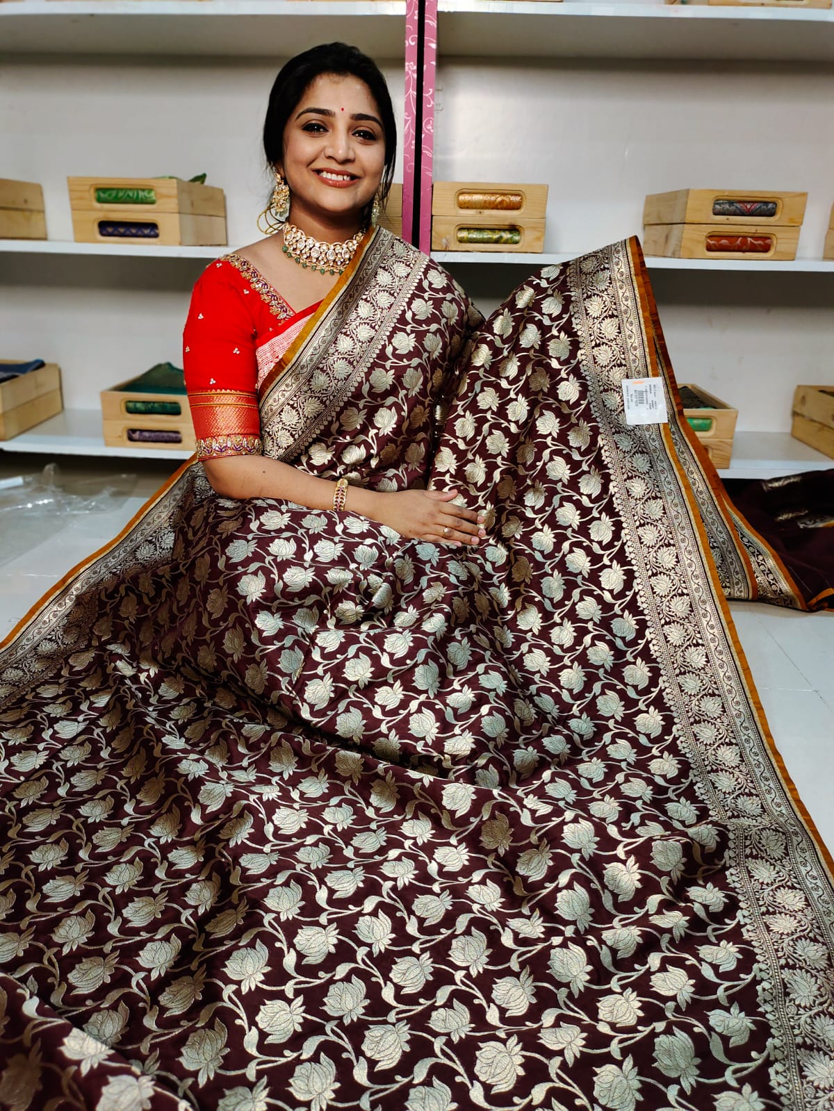 80% Katan banarasi sarees