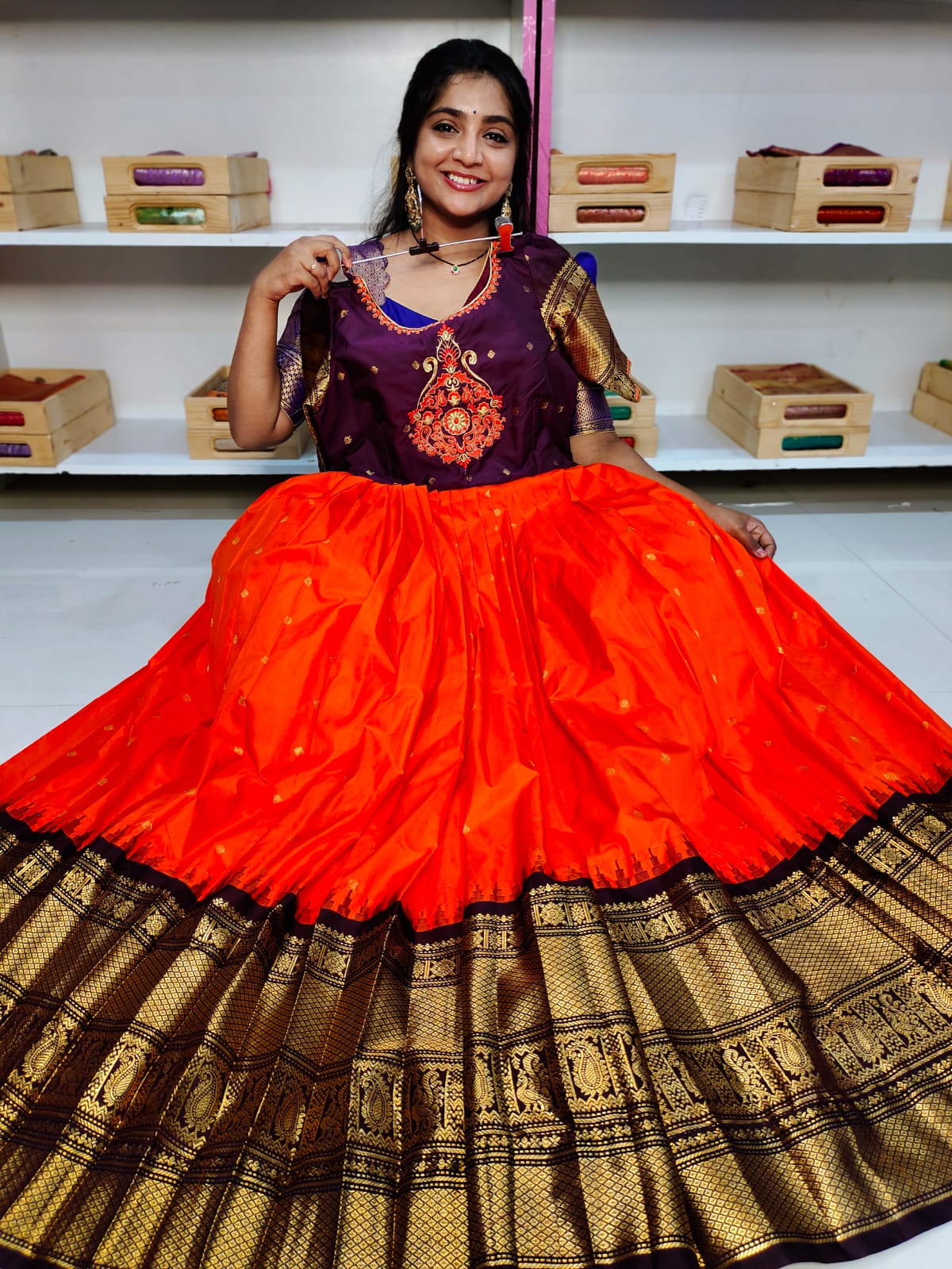Gadwal frock
