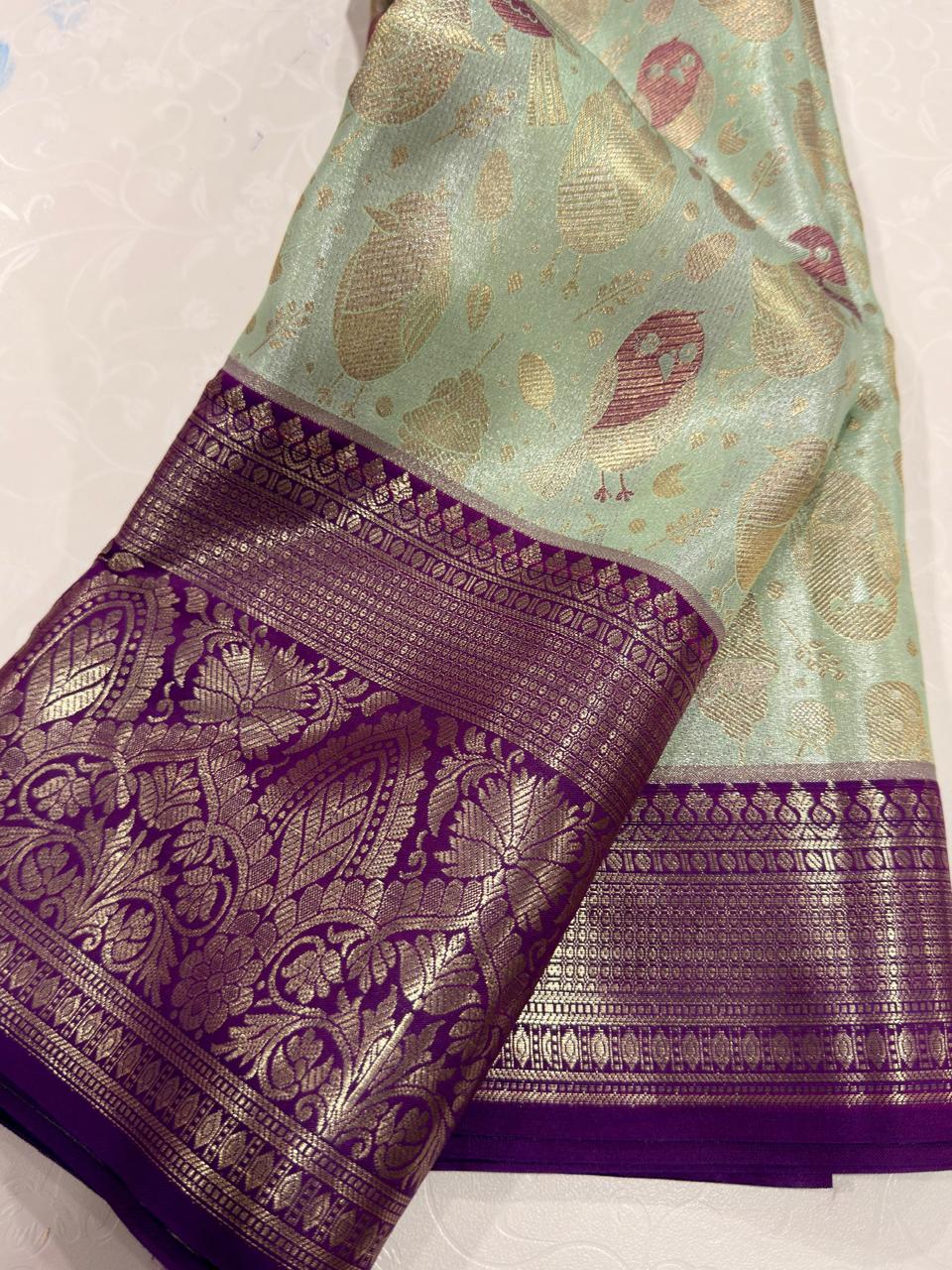 90% offer Kanchi pattu collection