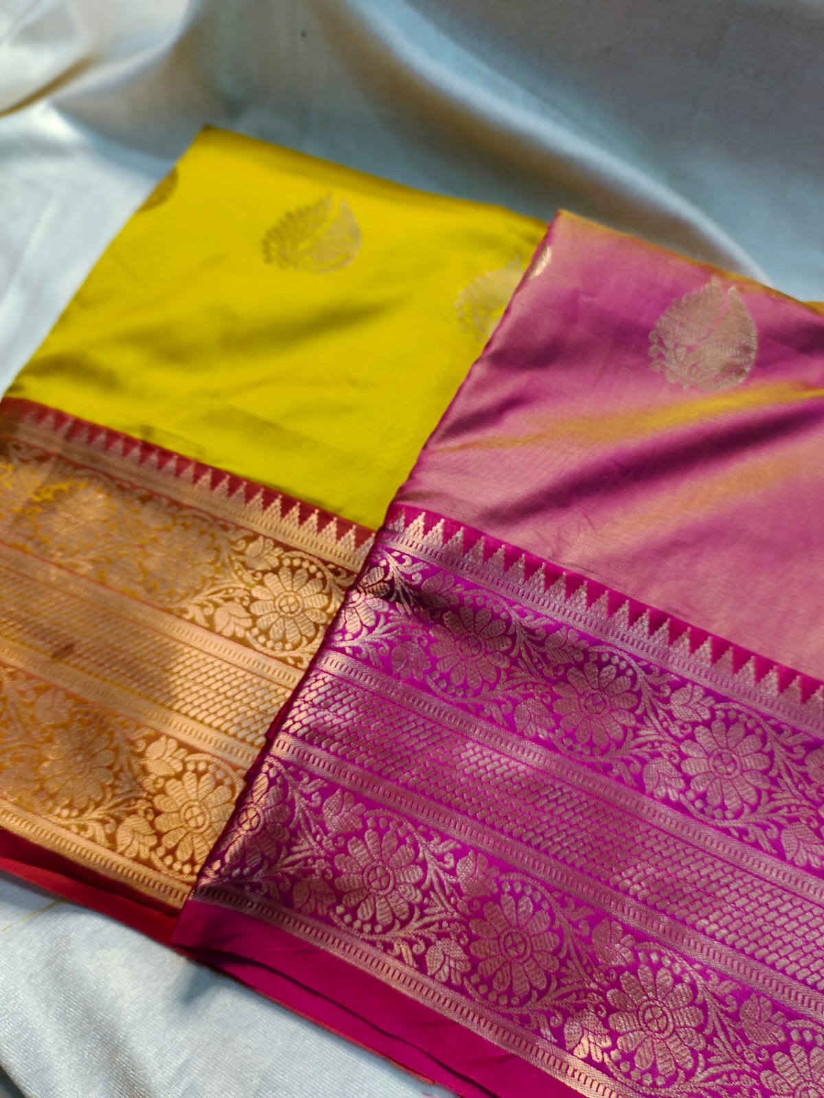 1+1 Uppada silk