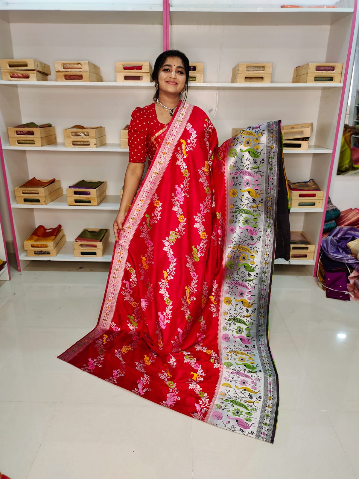 Ashadam clearnce sale fancy saree
