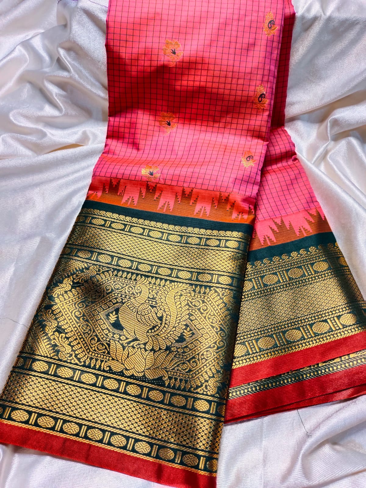 Vitange gadwal silk saree