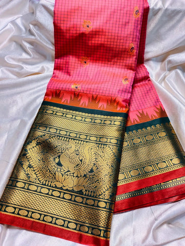 Vitange gadwal silk saree