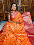 Ikkat saree