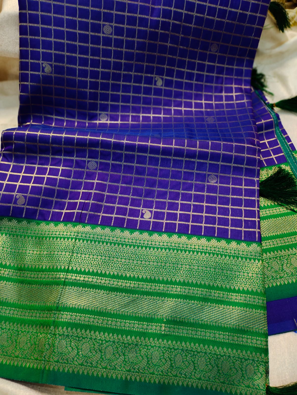 Vintage gadwal silk