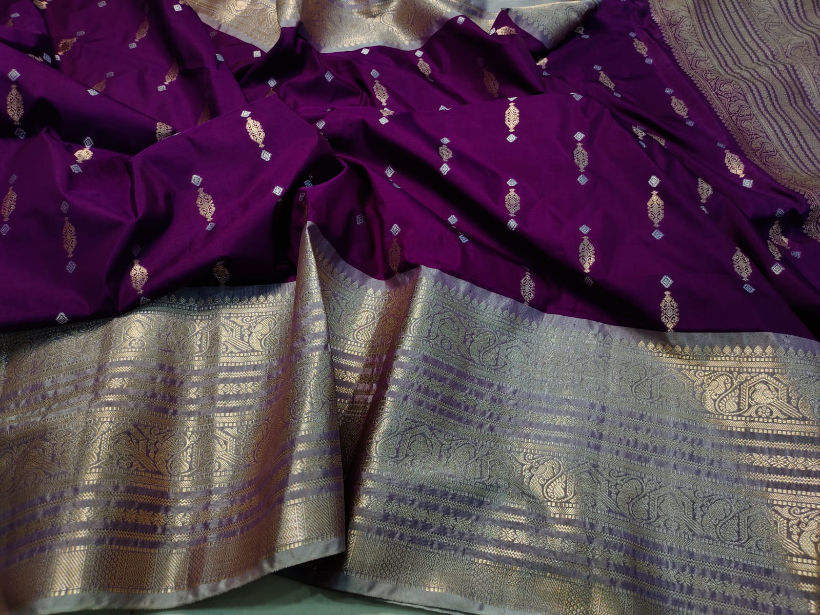 Primeme katan saree