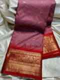 Ashadam gadwal silk saree