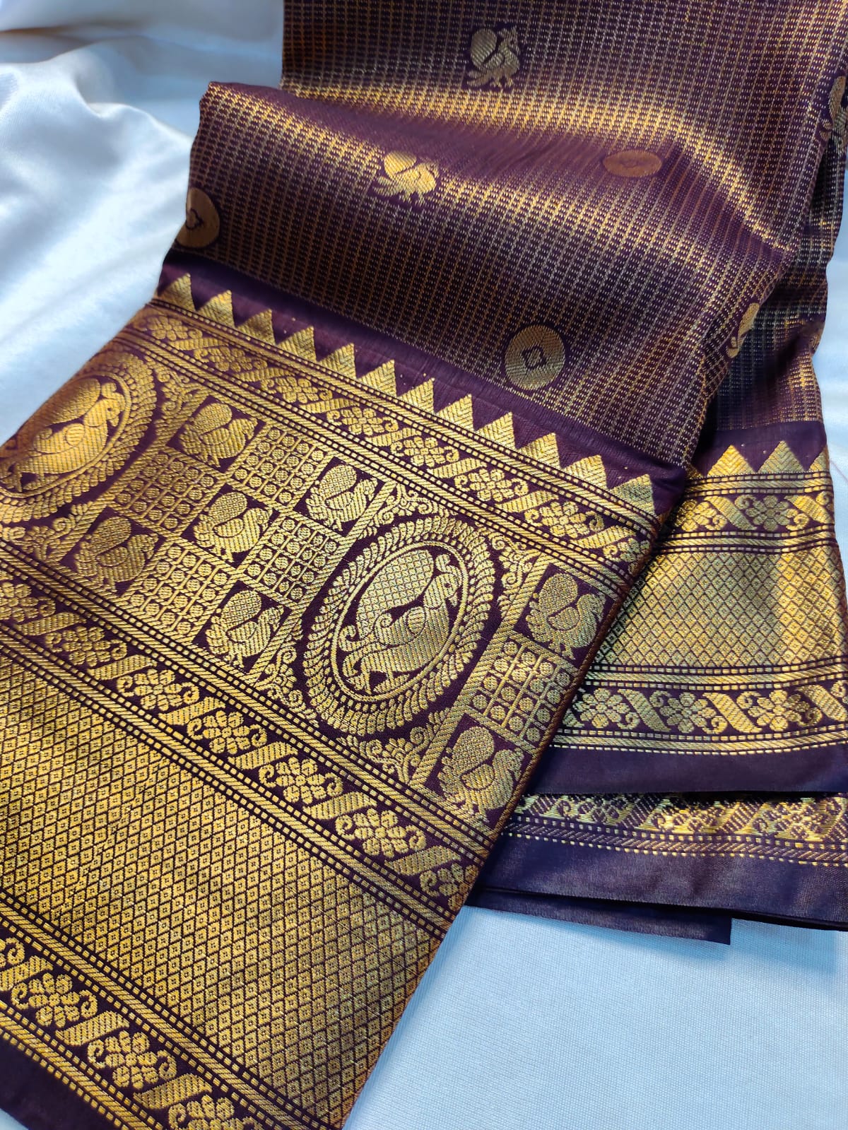 Vintage gadwal sarees