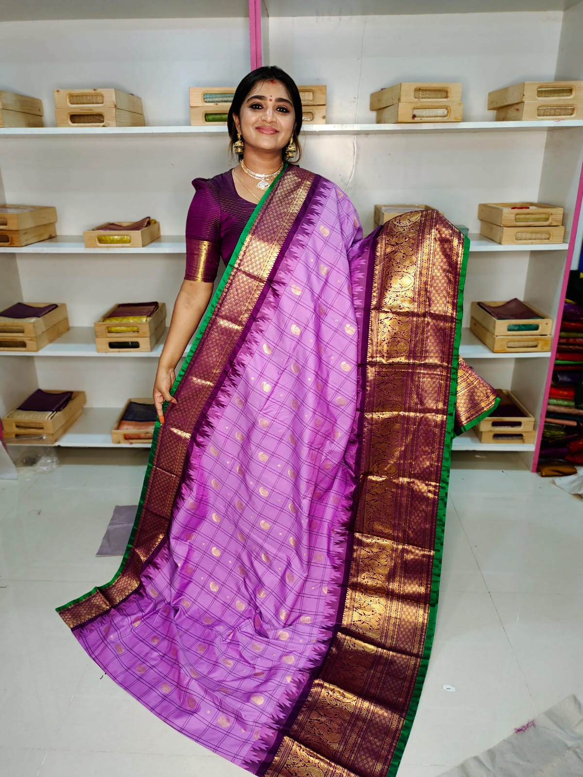 Primeme gadwal silk saree
