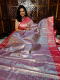 50% offer banarasi silk saree