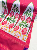50% Offer Ikkat Pattu Saree