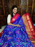 50% offer ikkat pattu sarees 
Silk mark certified