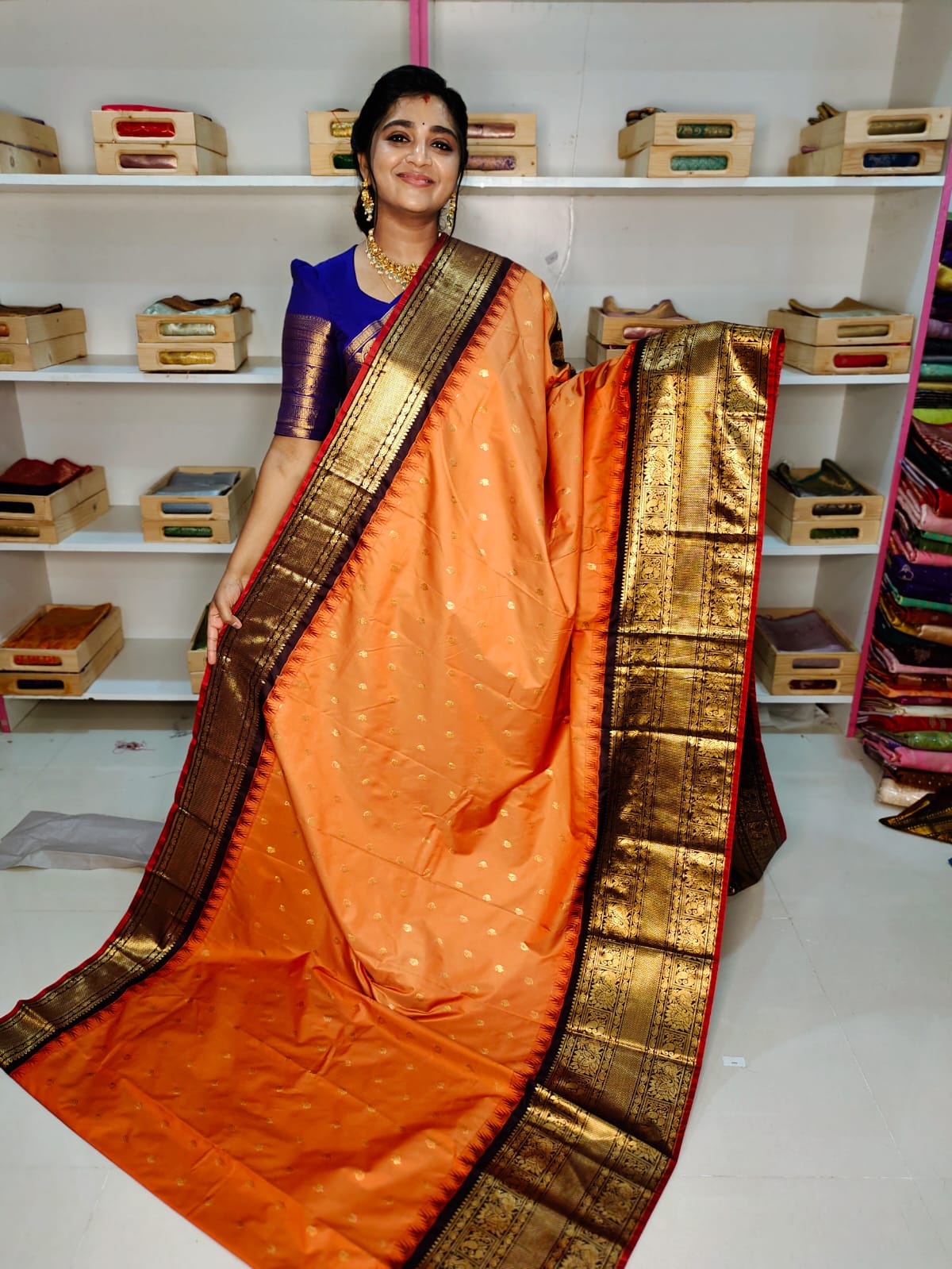 Primeme gadwal silk saree