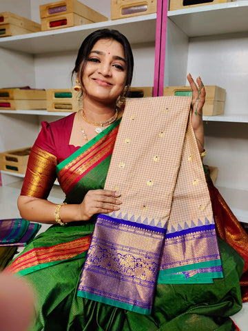 Vintage gadwal silk
