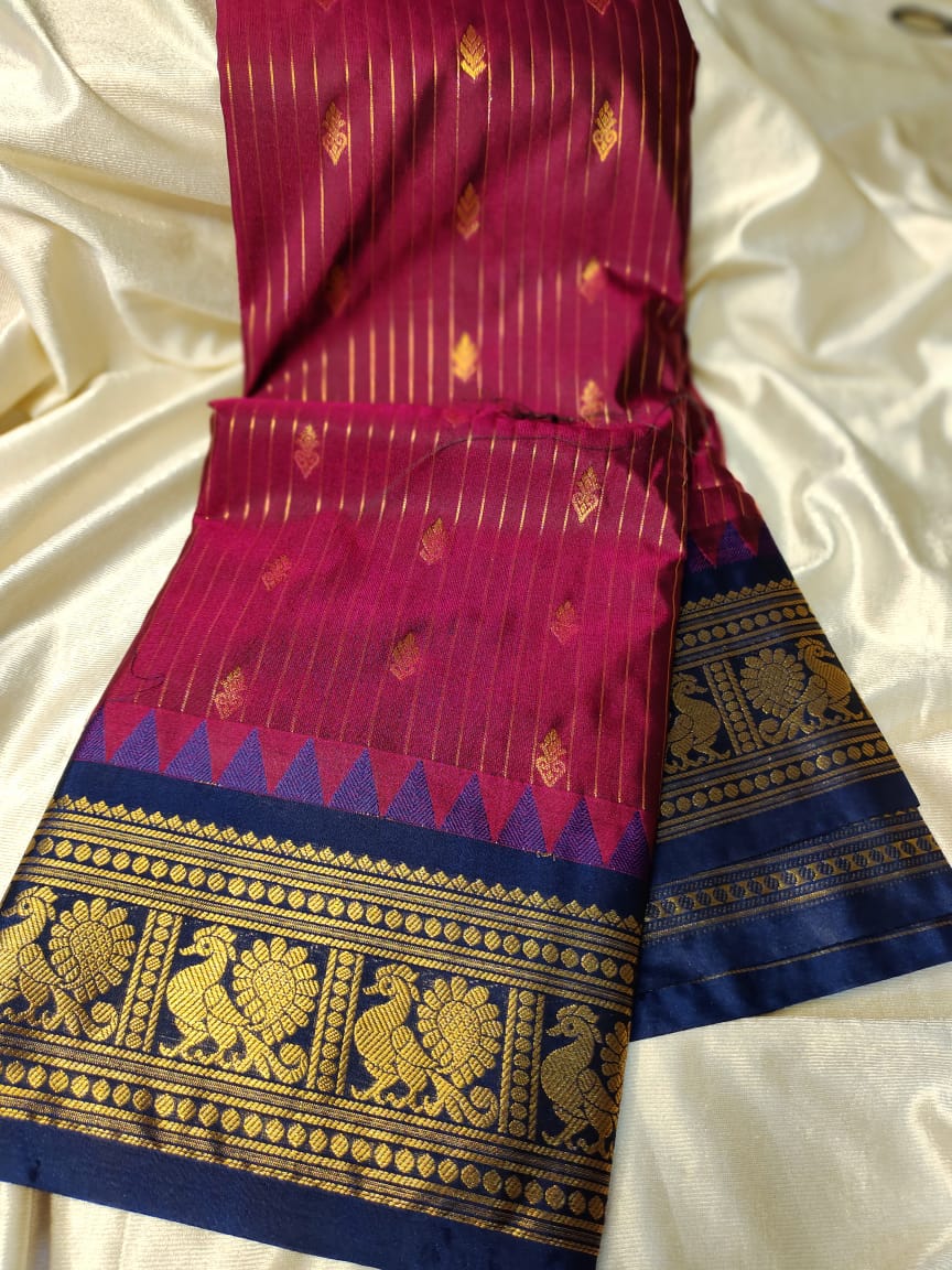 Vitange gadwal silk