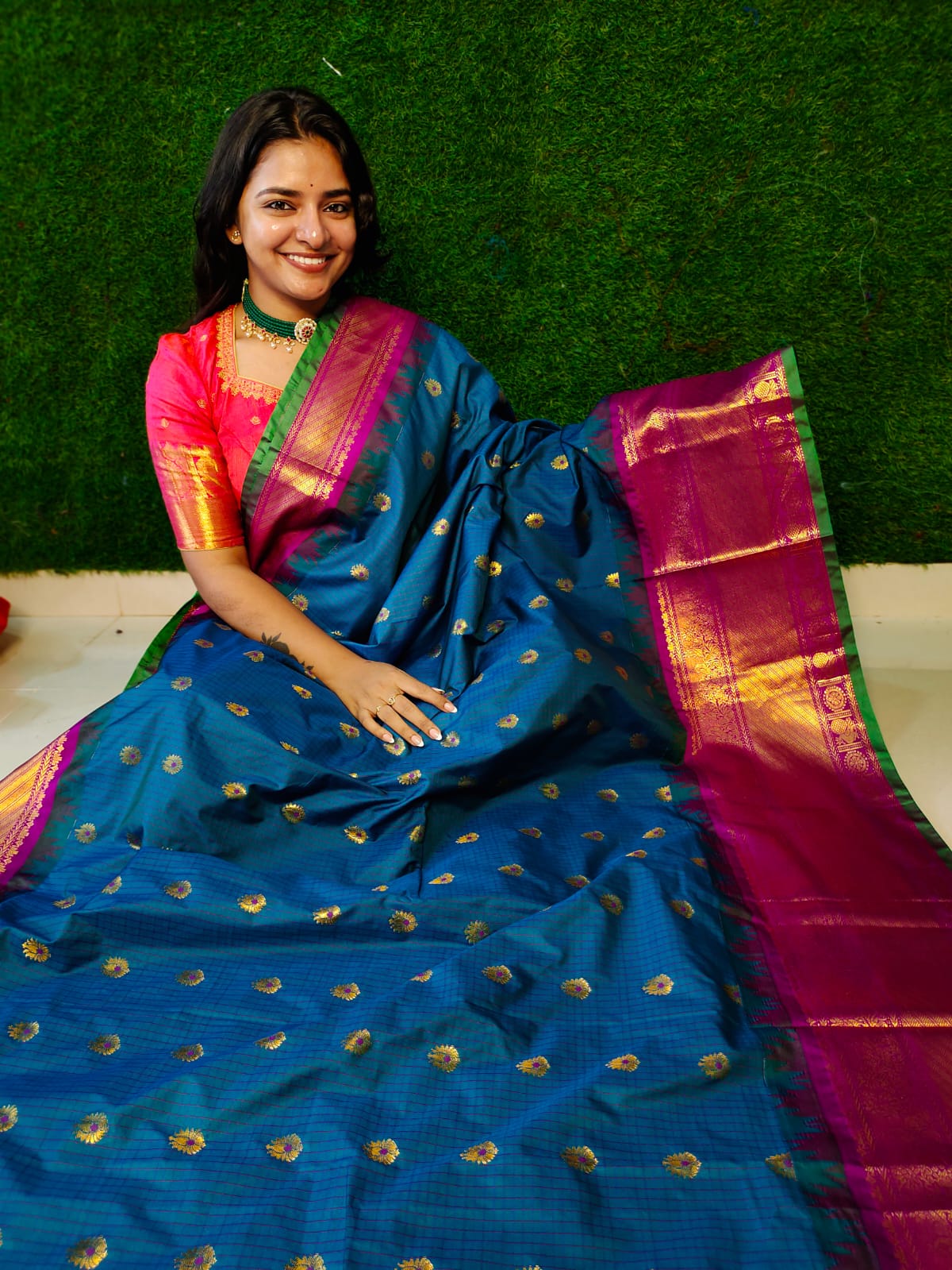 Vitange gadwal silk saree