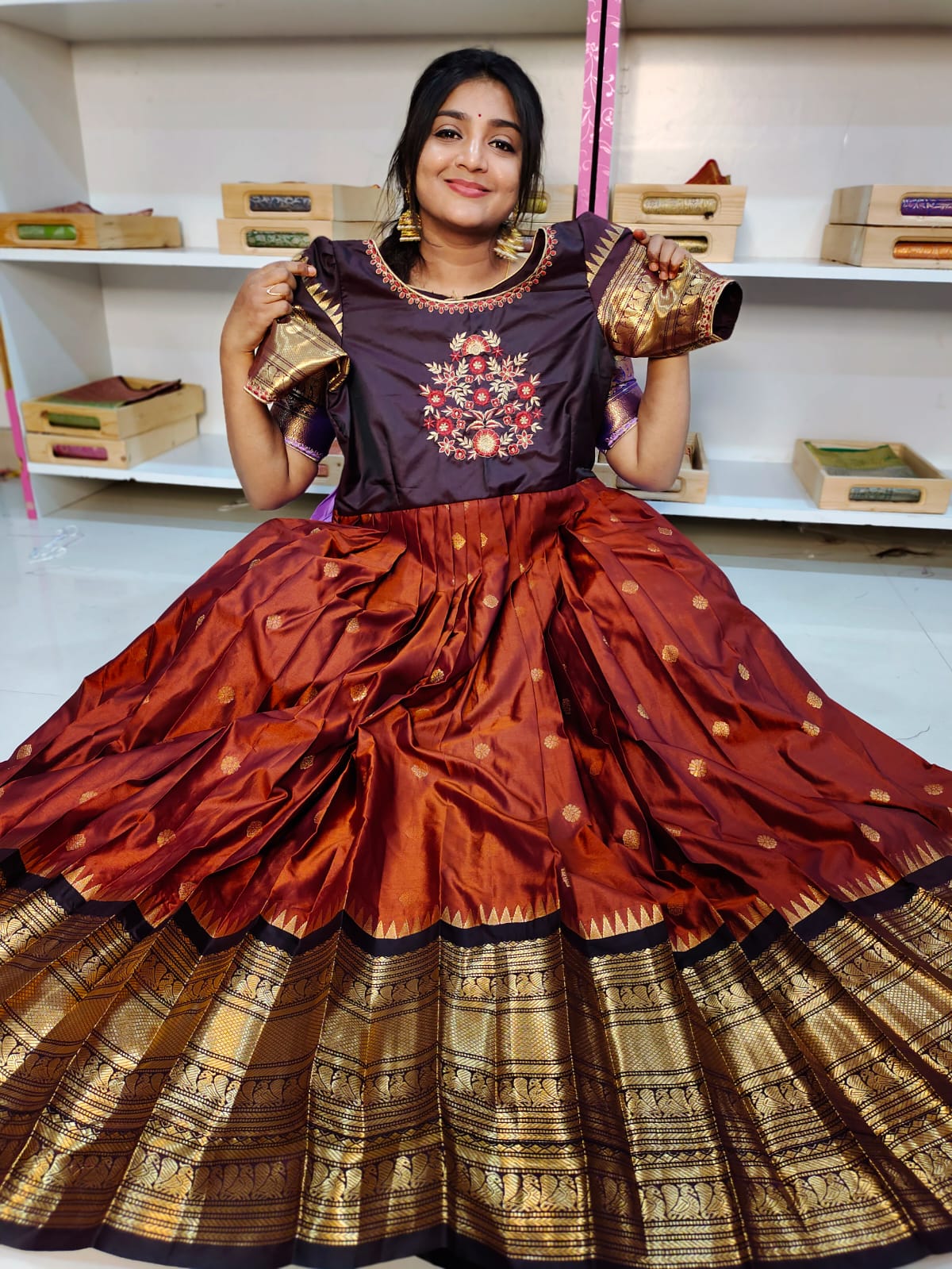 Gadwal frocks