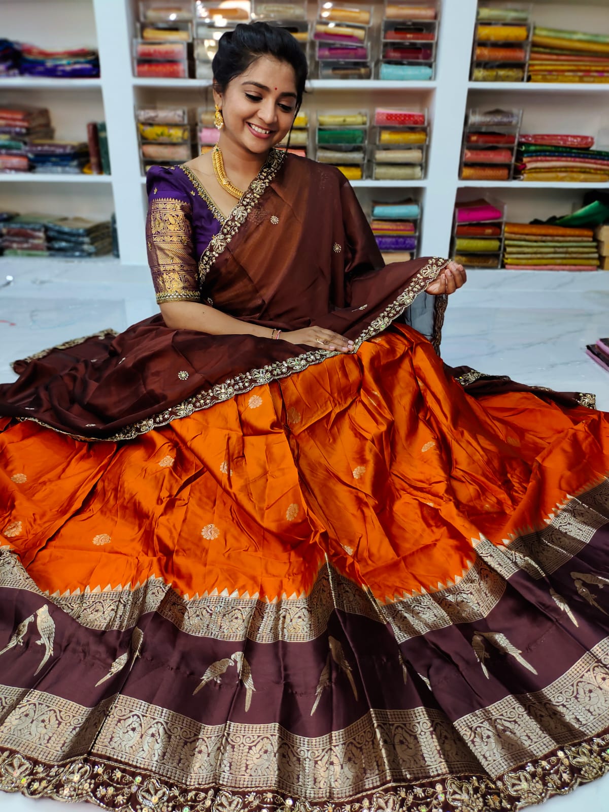 Banarasi lehangas