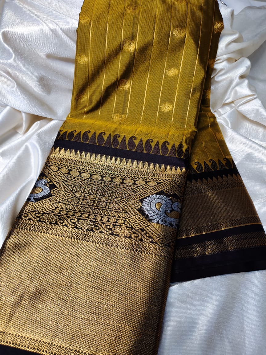 Vitange gadwal silk